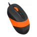 Мышь A4Tech Fstyler FM10 черный/оранжевый оптическая 1600dpi USB 4but (FM10 ORANGE)