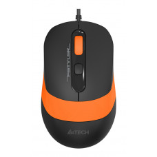 Мышь A4Tech Fstyler FM10 черный/оранжевый оптическая 1600dpi USB 4but (FM10 ORANGE)
