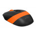 Мышь A4Tech Fstyler FM10 черный/оранжевый оптическая 1600dpi USB 4but (FM10 ORANGE)