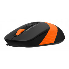 Мышь A4Tech Fstyler FM10 черный/оранжевый оптическая 1600dpi USB 4but (FM10 ORANGE)