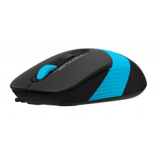 Мышь A4Tech Fstyler FM10 черный/синий оптическая 1600dpi USB 4but (FM10 BLUE)