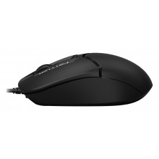 Мышь A4Tech Fstyler FM12 черный оптическая 1200dpi USB 3but (FM12 BLACK)