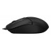 Мышь A4Tech Fstyler FM12 черный оптическая 1200dpi USB 3but (FM12 BLACK)