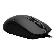 Мышь A4Tech Fstyler FM12 черный оптическая 1200dpi USB 3but (FM12 BLACK)