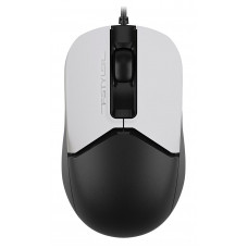 Мышь A4Tech Fstyler FM12 Panda белый/черный оптическая 1200dpi USB 3but