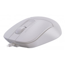 Мышь A4Tech Fstyler FM12S белый оптическая 1200dpi silent USB 3but (FM12S WHITE)