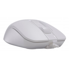 Мышь A4Tech Fstyler FM12S белый оптическая 1200dpi silent USB 3but (FM12S WHITE)