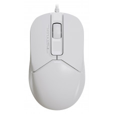 Мышь A4Tech Fstyler FM12S белый оптическая 1200dpi silent USB 3but (FM12S WHITE)