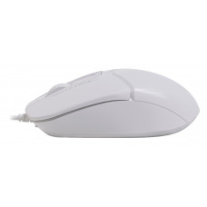 Мышь A4Tech Fstyler FM12S белый оптическая 1200dpi silent USB 3but (FM12S WHITE)