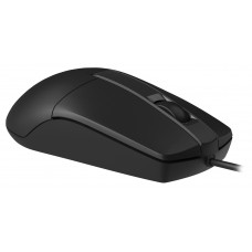 Мышь A4Tech OP-330S черный оптическая 1200dpi silent USB 3but (OP-330S (BLACK))