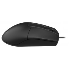 Мышь A4Tech OP-330S черный оптическая 1200dpi silent USB 3but (OP-330S (BLACK))