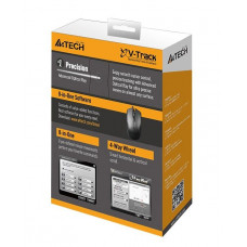 Мышь A4Tech OP-760 черный оптическая 1200dpi USB 3but