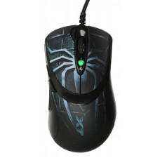 Мышь A4Tech Oscar Editor XL-747H рисунок/голубой лазерная 3600dpi USB 6but (XL-747H (BLUE SPIDER))
