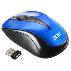 Мышь Acer OMR132 синий/черный оптическая 1000dpi беспров. USB для ноутбука 3but (ZL.MCEEE.01F)