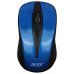 Мышь Acer OMR132 синий/черный оптическая 1000dpi беспров. USB для ноутбука 3but (ZL.MCEEE.01F)