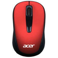 Мышь Acer OMR136 красный оптическая 1000dpi беспров. USB для ноутбука 3but (ZL.MCEEE.01J)