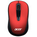 Мышь Acer OMR136 красный оптическая 1000dpi беспров. USB для ноутбука 3but (ZL.MCEEE.01J)