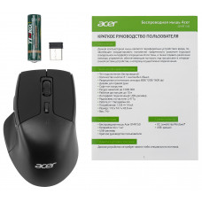 Мышь Acer OMR150 черный оптическая 1600dpi беспров. USB 6but (ZL.MCEEE.00K)