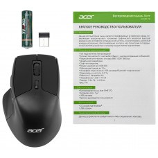 Мышь Acer OMR170 черный оптическая 1600dpi беспров. BT/Radio USB 6but (ZL.MCEEE.00N)