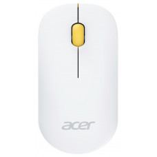 Мышь Acer OMR200 белый/желтый оптическая 1200dpi беспров. USB для ноутбука 3but (ZL.MCEEE.020)