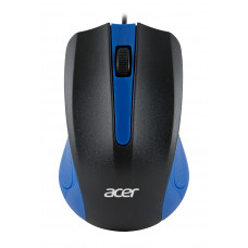 Мышь Acer OMW011 черный/синий оптическая 1200dpi USB 3but (ZL.MCEEE.002)