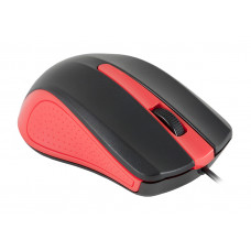 Мышь Acer OMW012 черный/красный оптическая 1200dpi USB 3but (ZL.MCEEE.003)