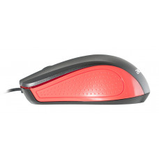Мышь Acer OMW012 черный/красный оптическая 1200dpi USB 3but (ZL.MCEEE.003)