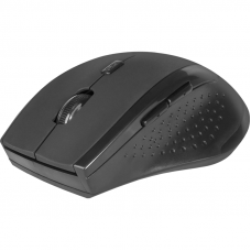 Мышь Defender Accura MM-365 черный оптическая 1600dpi беспров. USB 5but (52365)