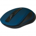 Мышь Defender MM-605 синий оптическая 1200dpi беспров. USB 3but (52606)