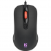 Мышь Defender Ultra Classic MB-280 черный оптическая 1600dpi USB 4but (52281)