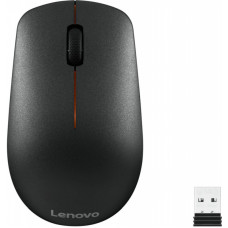 Мышь Lenovo 400 черный оптическая 1200dpi беспров. USB для ноутбука 3but (GY50R91293)
