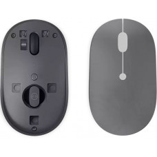 Мышь Lenovo Go серый оптическая 2400dpi беспров. USB-C для ноутбука 3but (GY51C21210)
