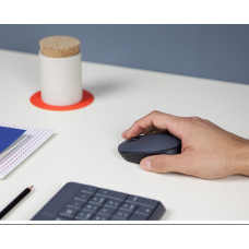 Мышь Logitech M170 серый/черный оптическая 1000dpi беспров. USB 2but (910-004646)