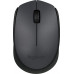 Мышь Logitech M170 серый/черный оптическая 1000dpi беспров. USB 2but (910-004646)
