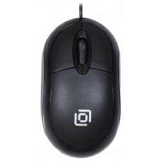 Мышь Оклик 105S черный оптическая 800dpi USB для ноутбука 3but (400941)