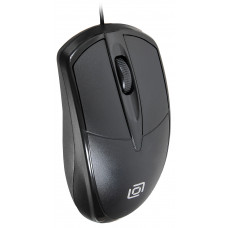 Мышь Оклик 125M черный оптическая 1200dpi USB 3but (1175317)