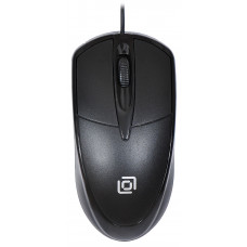 Мышь Оклик 125M черный оптическая 1200dpi USB 3but (1175317)