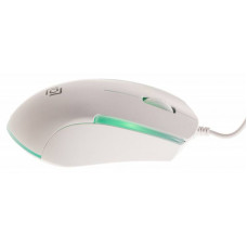 Мышь Оклик 245M белый оптическая 1000dpi USB 3but (471480)