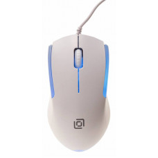 Мышь Оклик 245M белый оптическая 1000dpi USB 3but (471480)