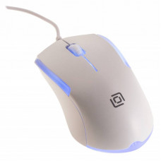 Мышь Оклик 245M белый оптическая 1000dpi USB 3but (471480)