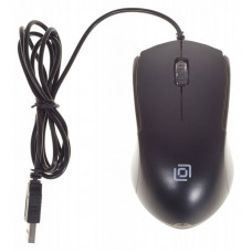 Мышь Оклик 245M черный оптическая 1000dpi USB 3but (471479)