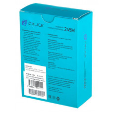 Мышь Оклик 245M черный оптическая 1000dpi USB 3but (471479)