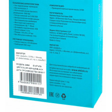 Мышь Оклик 245M черный оптическая 1000dpi USB 3but (471479)