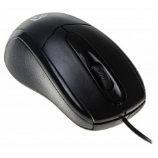 Мышь Оклик 305M черный оптическая 1000dpi USB 3but (412850)