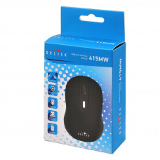 Мышь Оклик 415MW черный оптическая 1600dpi беспров. USB для ноутбука 4but (351684)