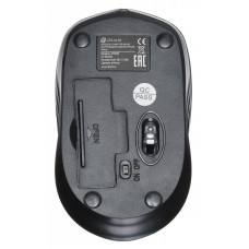 Мышь Оклик 475MW черный/серый оптическая 1000dpi беспров. USB для ноутбука 3but (945829)