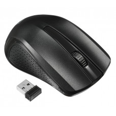 Мышь Оклик 485MW черный оптическая 1600dpi беспров. USB для ноутбука 3but (997819)