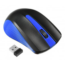 Мышь Оклик 485MW черный/синий оптическая 1000dpi беспров. USB для ноутбука 3but (997826)