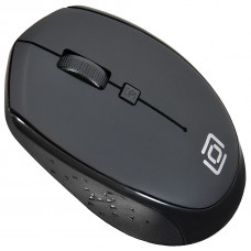 Мышь Оклик 488MW черный оптическая 1600dpi беспров. USB для ноутбука 4but (1196560)