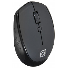 Мышь Оклик 488MW черный оптическая 1600dpi беспров. USB для ноутбука 4but (1196560)